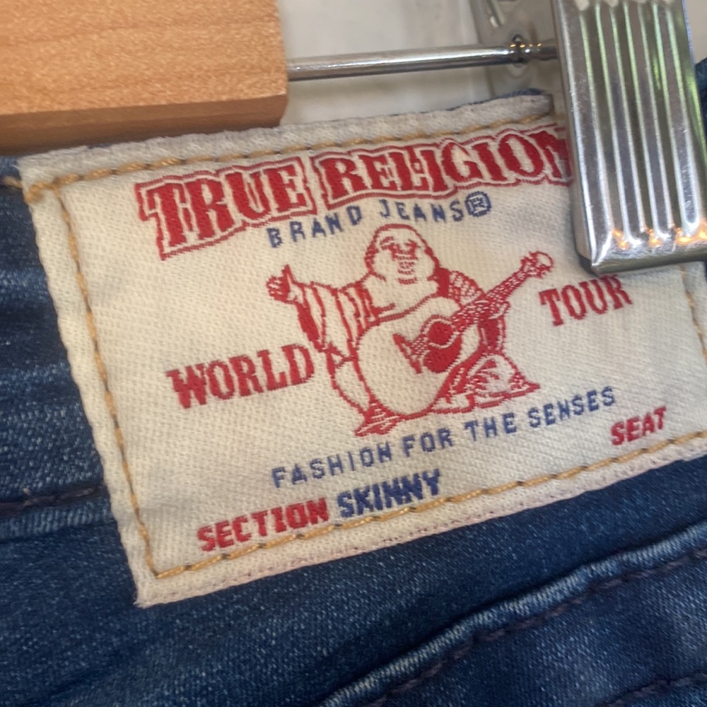 true religion Swarovski skinny jeans | size 26 - Picture 4 of 8